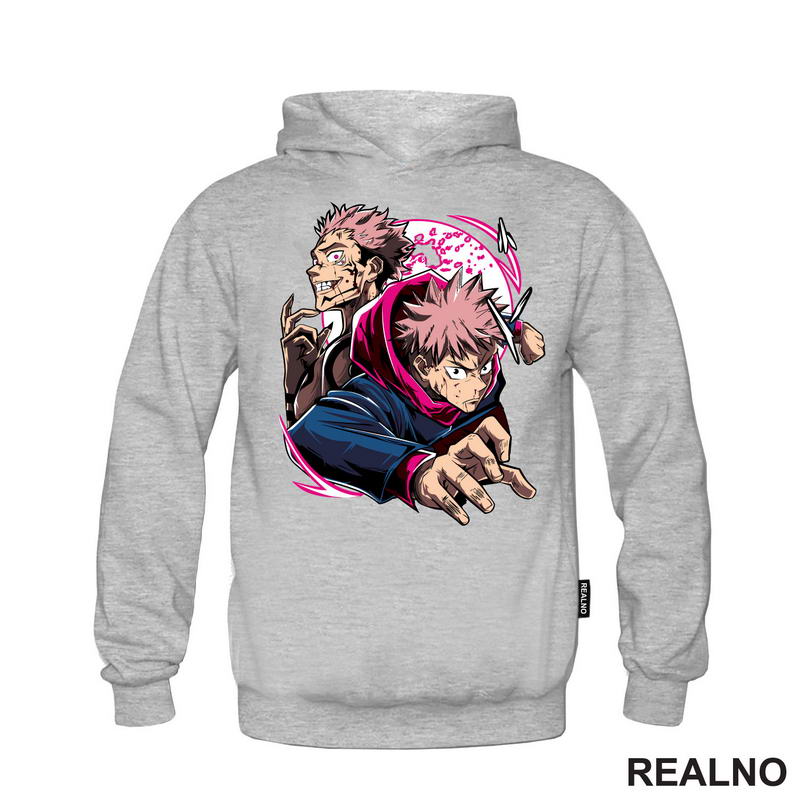 Yuji Itadori And Sukuna - Moon - Jujutsu Kaisen