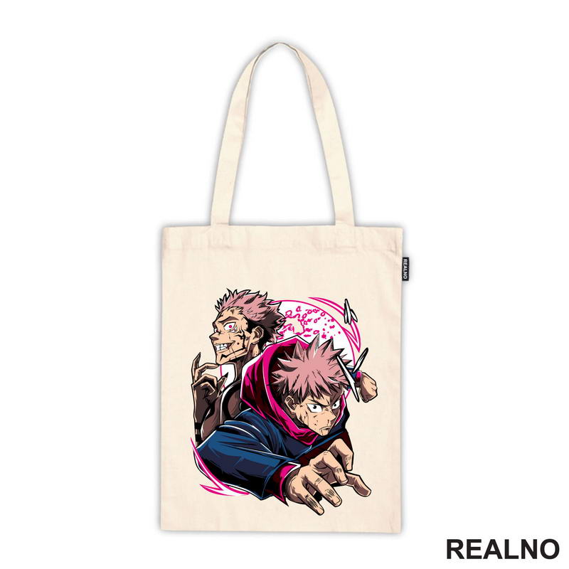 Yuji Itadori And Sukuna - Moon - Jujutsu Kaisen