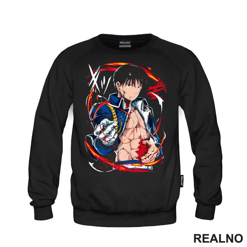 Roy Mustang - Wound - Fullmetal Alchemist - Anime