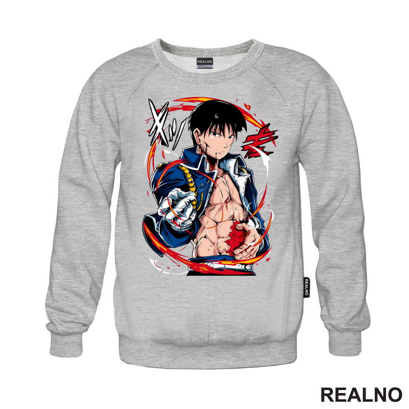 Roy Mustang - Wound - Fullmetal Alchemist - Anime