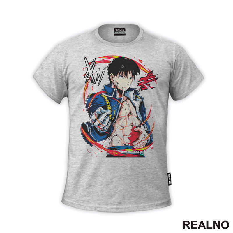 Roy Mustang - Wound - Fullmetal Alchemist - Anime