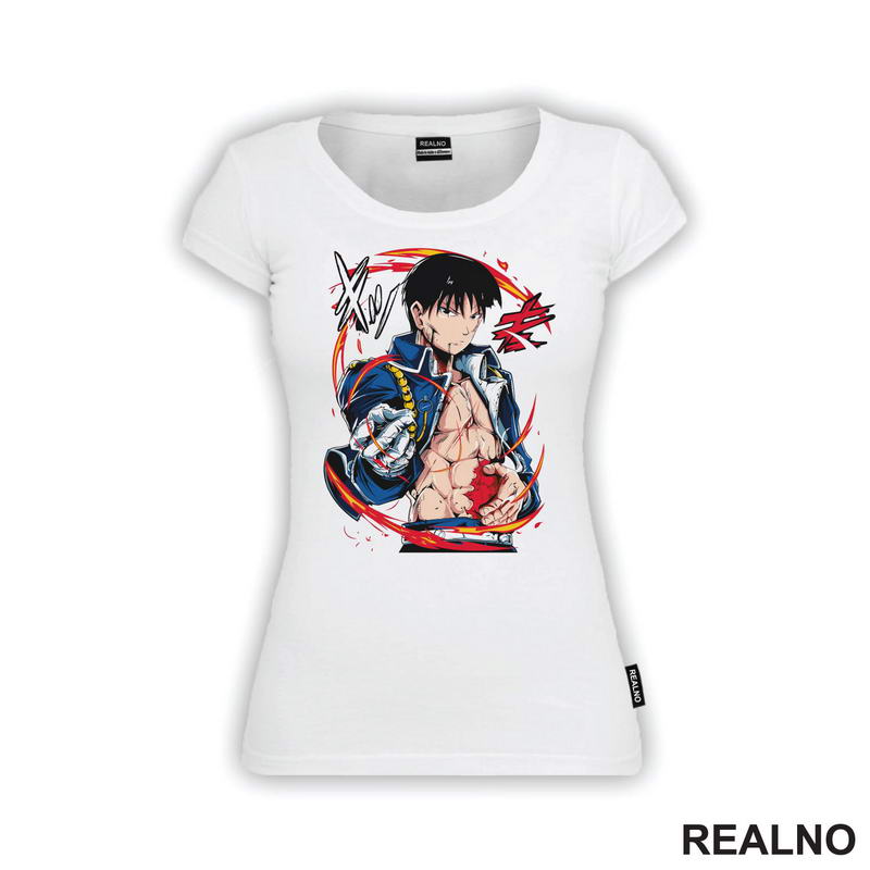 Roy Mustang - Wound - Fullmetal Alchemist - Anime