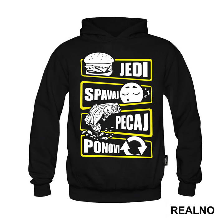 Jedi Spavaj Pecaj Ponovi - Pecanje - Fishing
