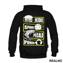 Jedi Spavaj Pecaj Ponovi - Pecanje - Fishing