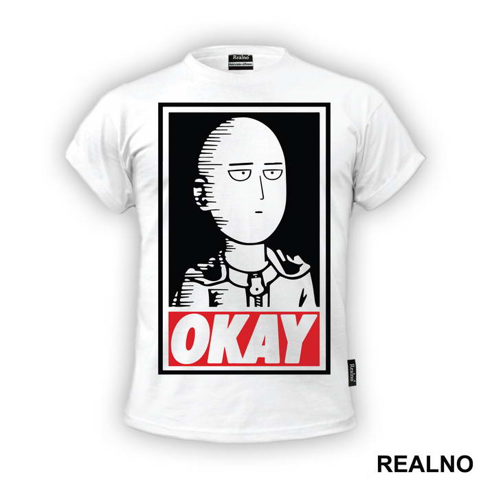 Okay - One Punch Man - Majica