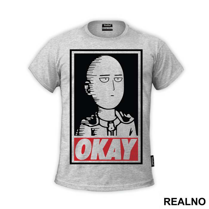 Okay - One Punch Man - Majica