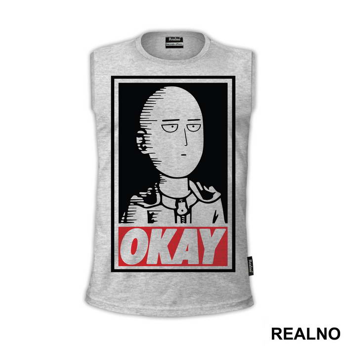 Okay - One Punch Man - Majica