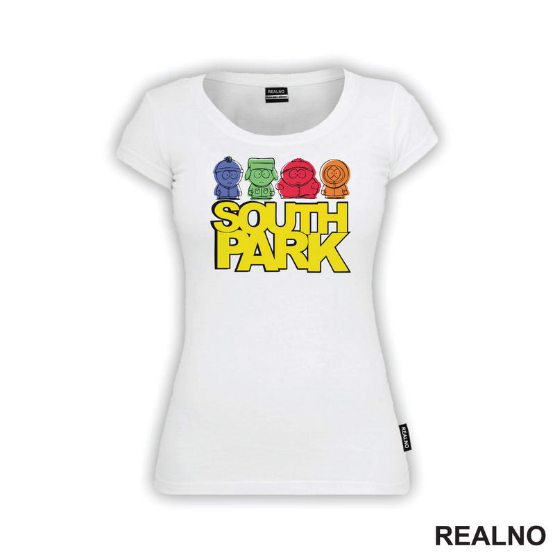Stan, Kyle, Cartman And Kenny - South Park