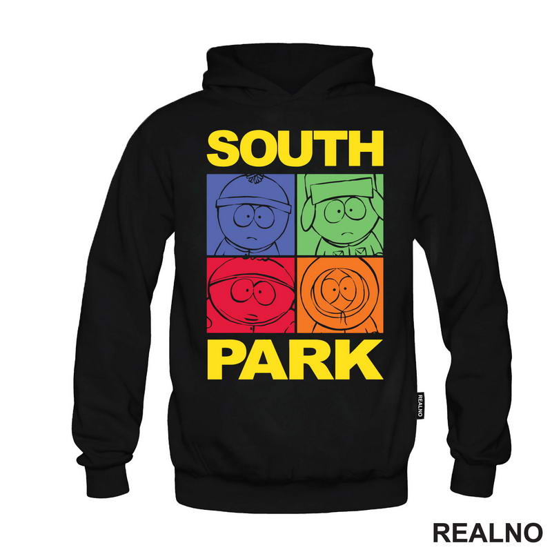 Stan, Kyle, Cartman And Kenny - Heads - South Park