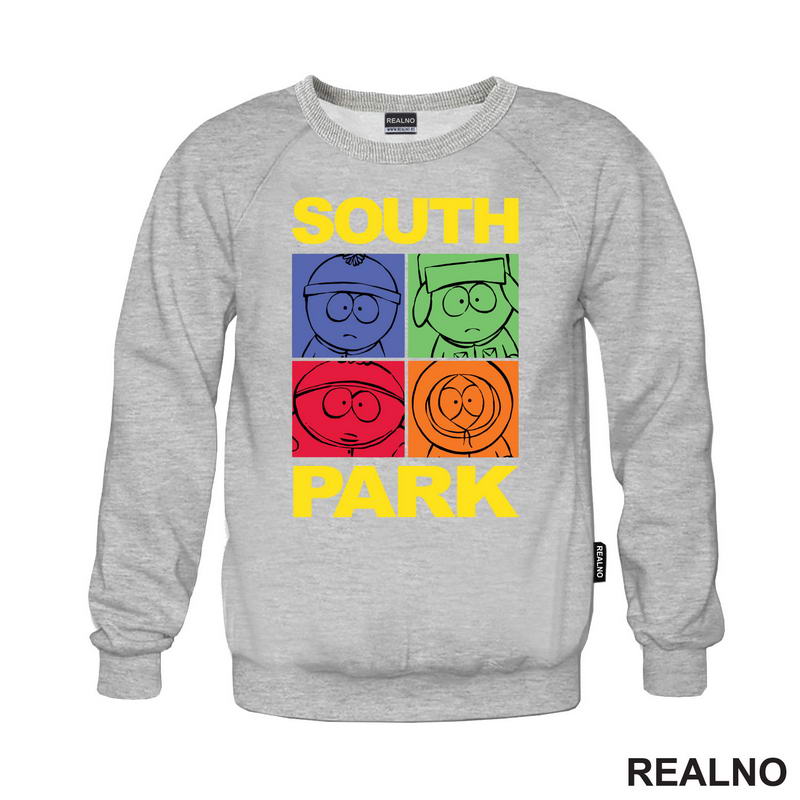 Stan, Kyle, Cartman And Kenny - Heads - South Park