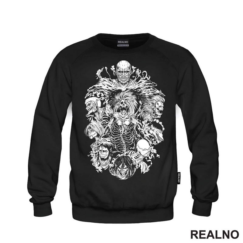 Titans - Skeletons - Attack On Titan - AOT