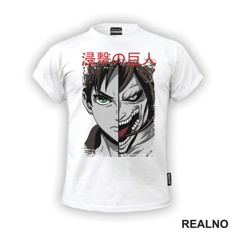 Eren And Titan Split - Attack On Titan - AOT