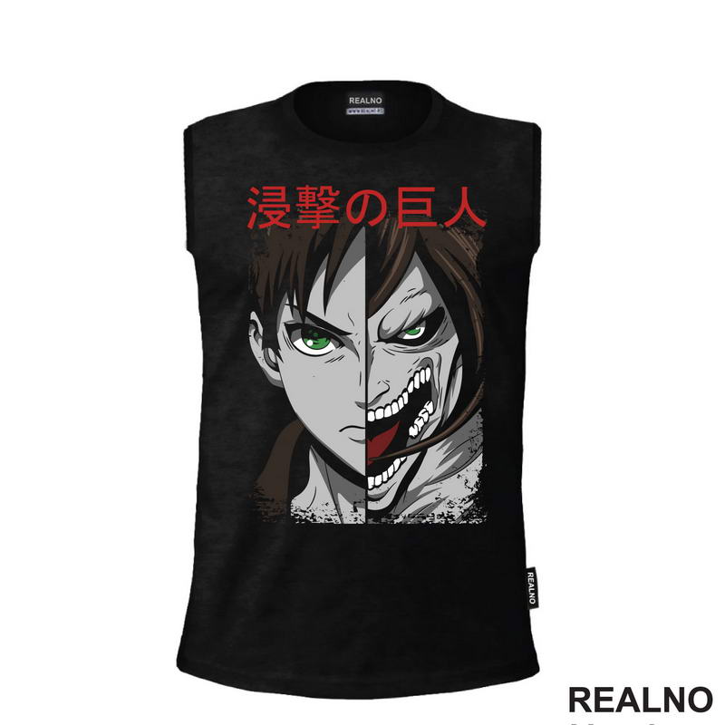 Eren And Titan Split - Attack On Titan - AOT