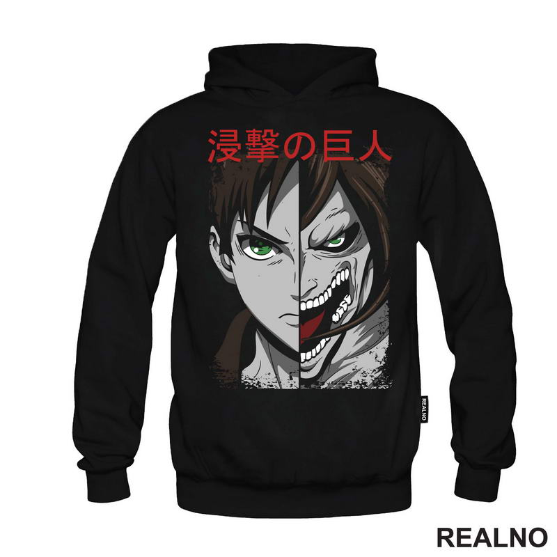 Eren And Titan Split - Attack On Titan - AOT