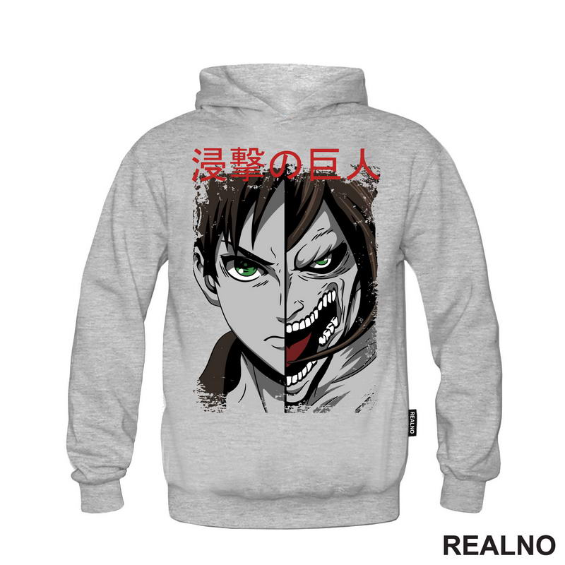 Eren And Titan Split - Attack On Titan - AOT