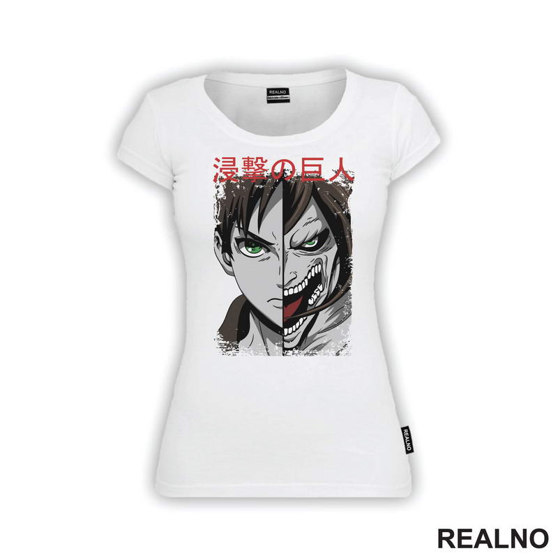 Eren And Titan Split - Attack On Titan - AOT