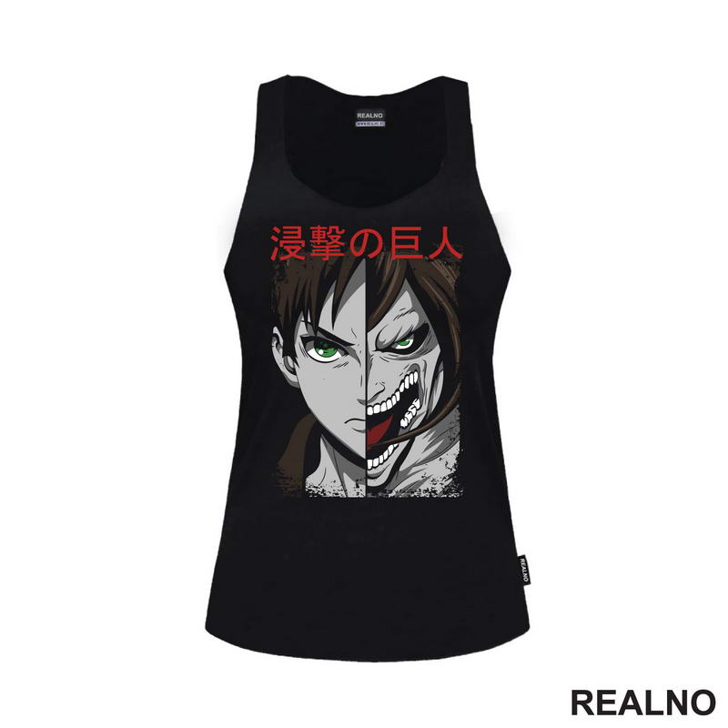 Eren And Titan Split - Attack On Titan - AOT