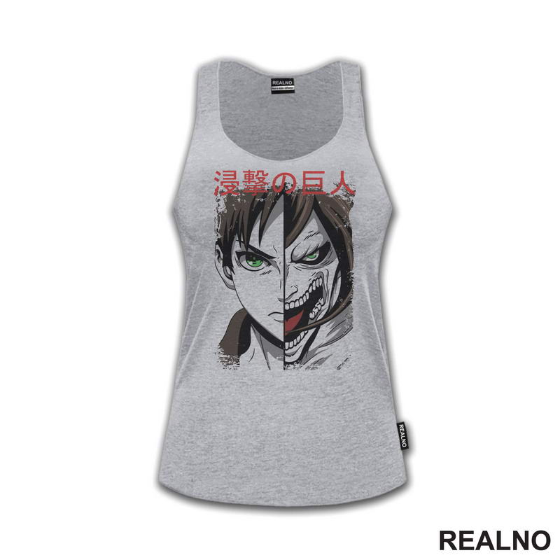 Eren And Titan Split - Attack On Titan - AOT