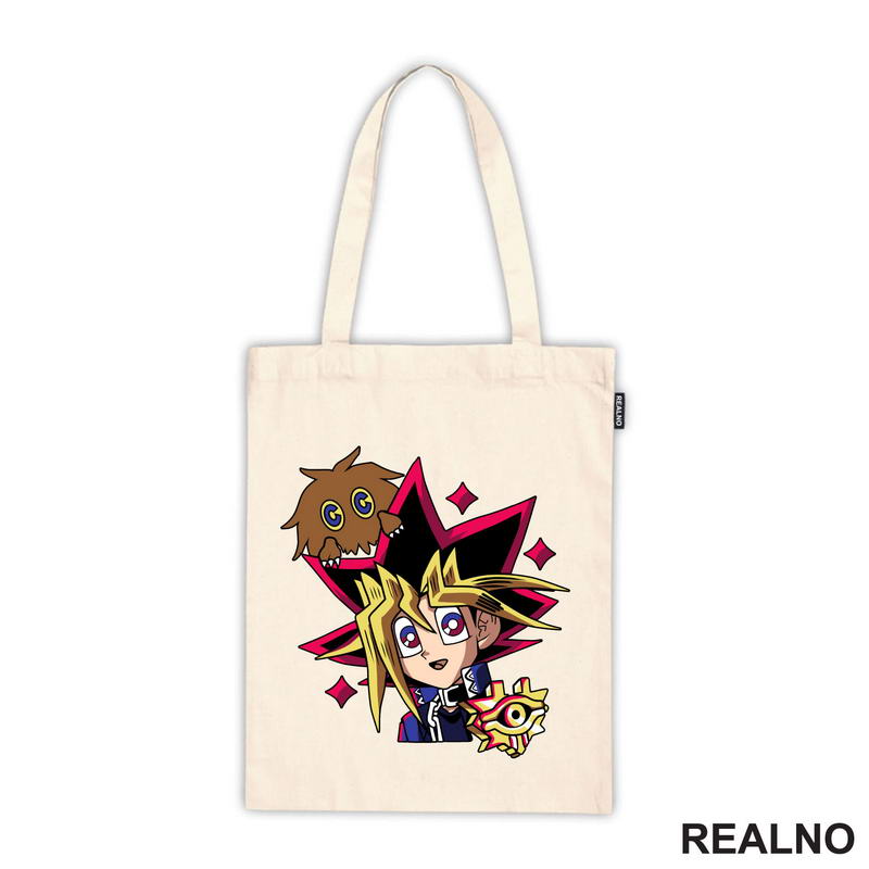 Kuriboh And Yugi Mutou - Yu-Gi-Oh - Anime