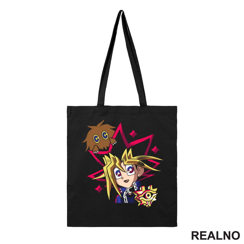 Kuriboh And Yugi Mutou - Yu-Gi-Oh - Anime