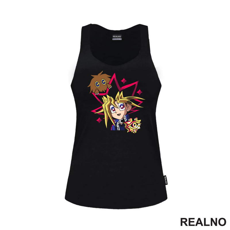 Kuriboh And Yugi Mutou - Yu-Gi-Oh - Anime