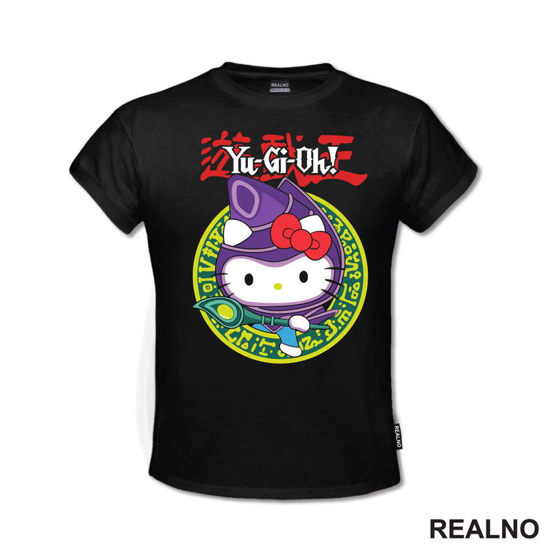 Hello Kitty Dark Magician - Yu-Gi-Oh - Anime