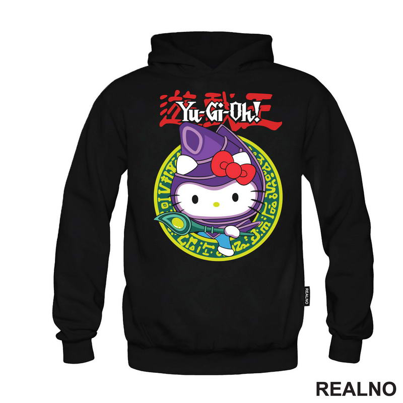 Hello Kitty Dark Magician - Yu-Gi-Oh - Anime