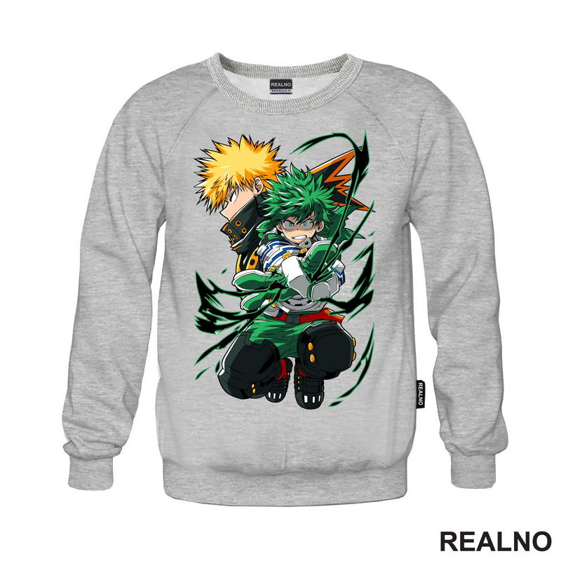 Deku And Bakugo - Green - My Hero Academia