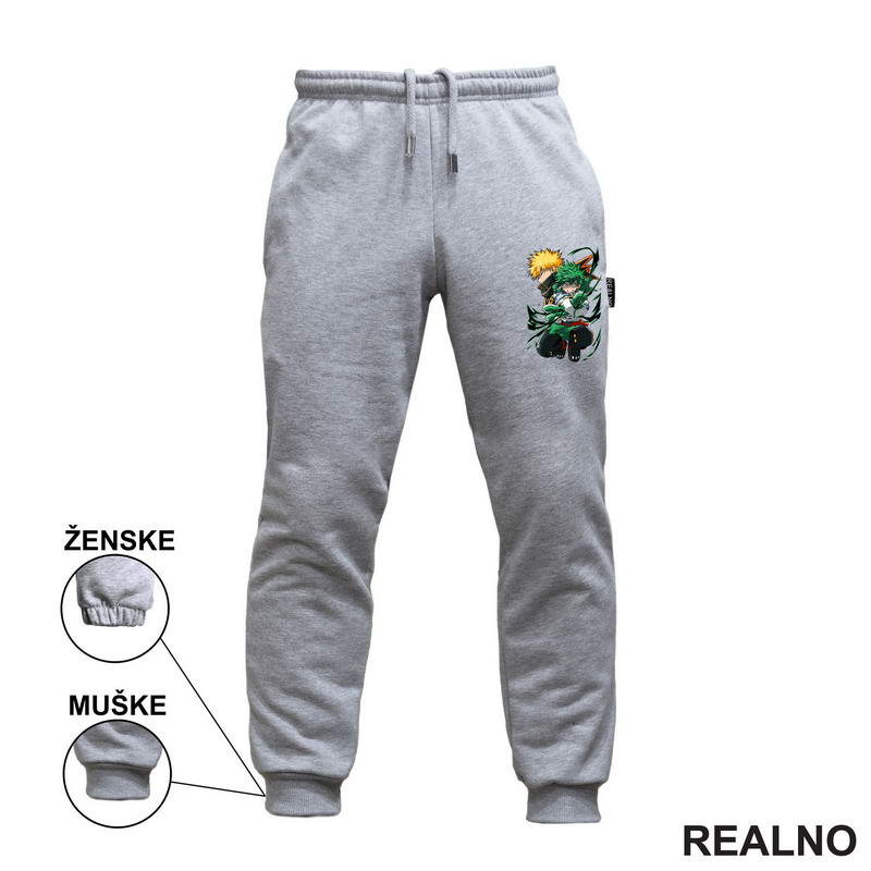 Deku And Bakugo - Green - My Hero Academia