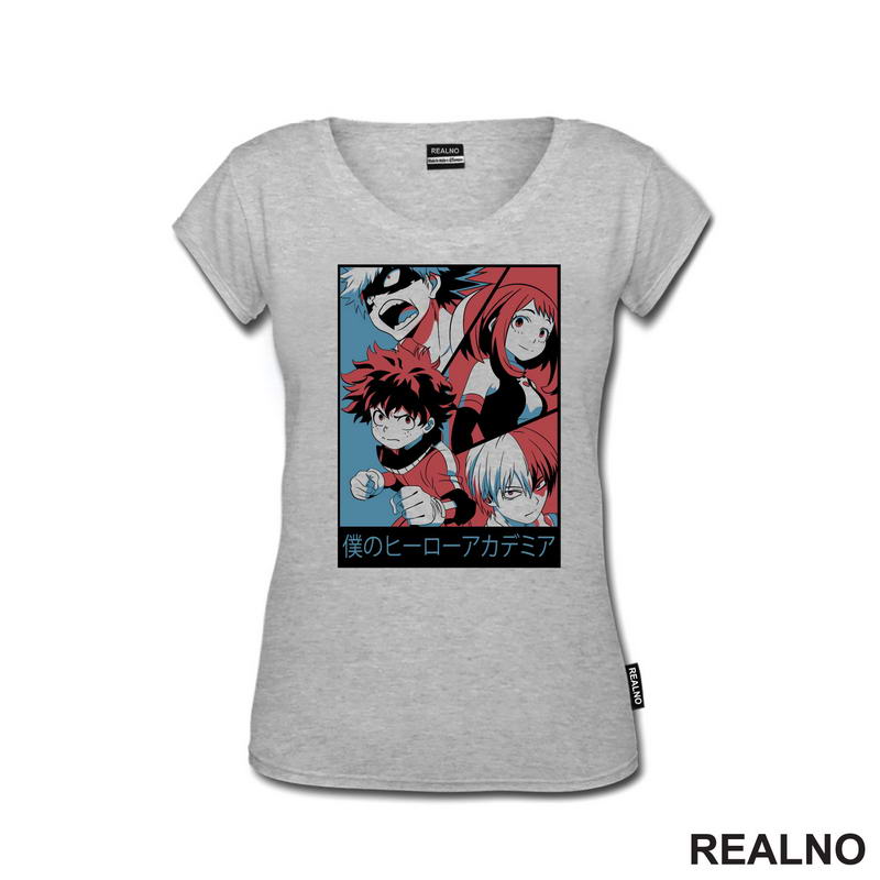 Deku, Bakugo, Shoto And Uravity - My Hero Academia