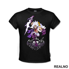 Luffy Gear Fifth - Purple Thunder And Skull - One Piece