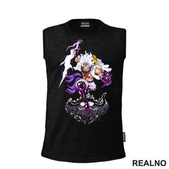 Luffy Gear Fifth - Purple Thunder And Skull - One Piece