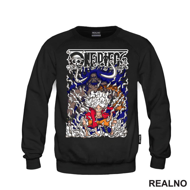 Kaido And Luffy Gear Fifth - One Piece