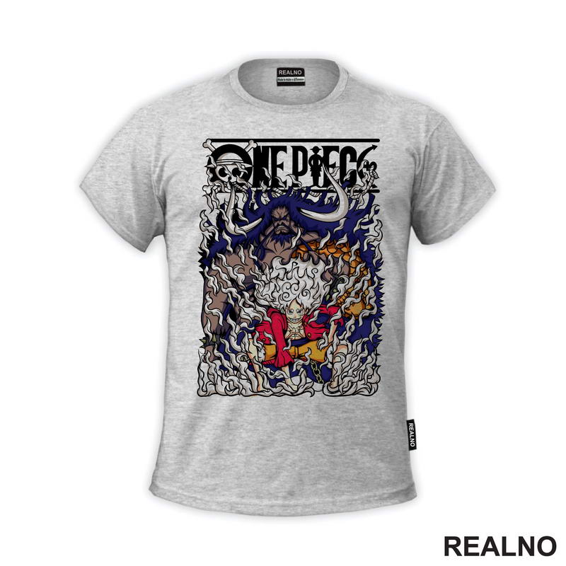 Kaido And Luffy Gear Fifth - One Piece