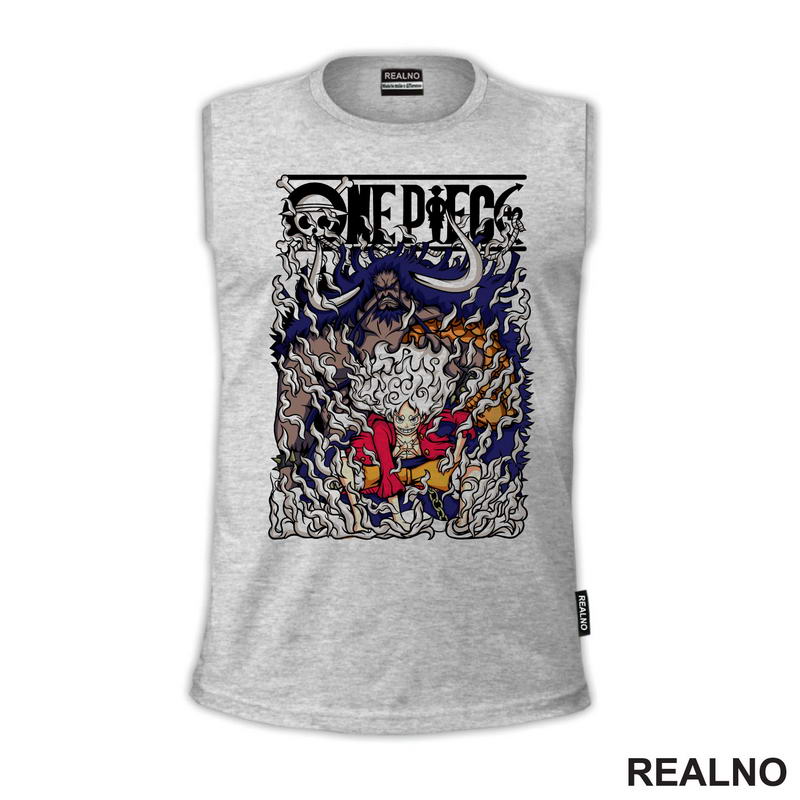 Kaido And Luffy Gear Fifth - One Piece