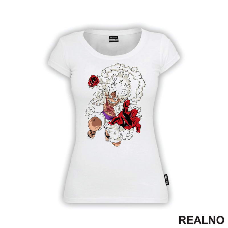 Luffy Gear Fifth White - One Piece