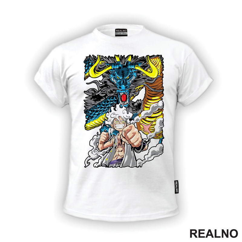 Luffy Gear Fifth - Azure Dragon - One Piece