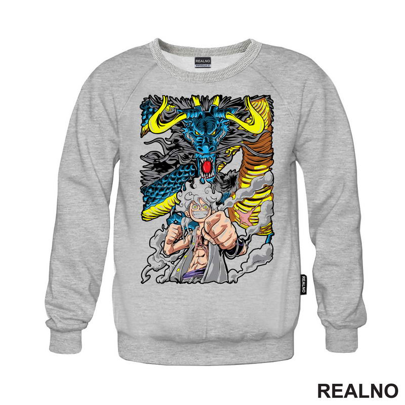 Luffy Gear Fifth - Azure Dragon - One Piece