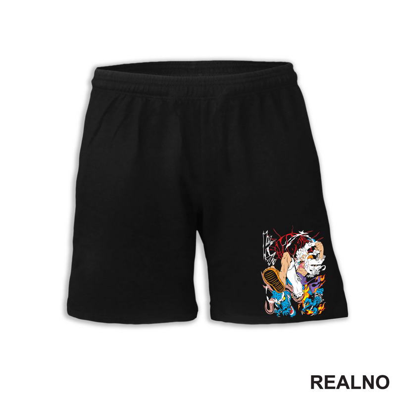 Luffy Gear Fifth Kick - Azure Dragon - One Piece