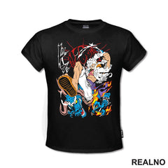 Luffy Gear Fifth Kick - Azure Dragon - One Piece