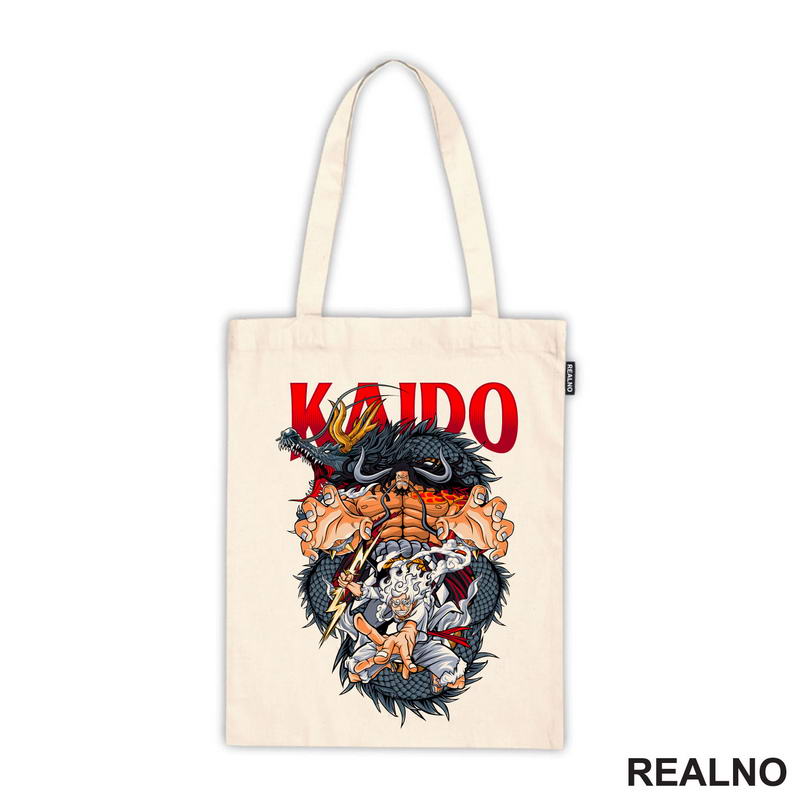 Kaido And Luffy - Black Dragon - One Piece