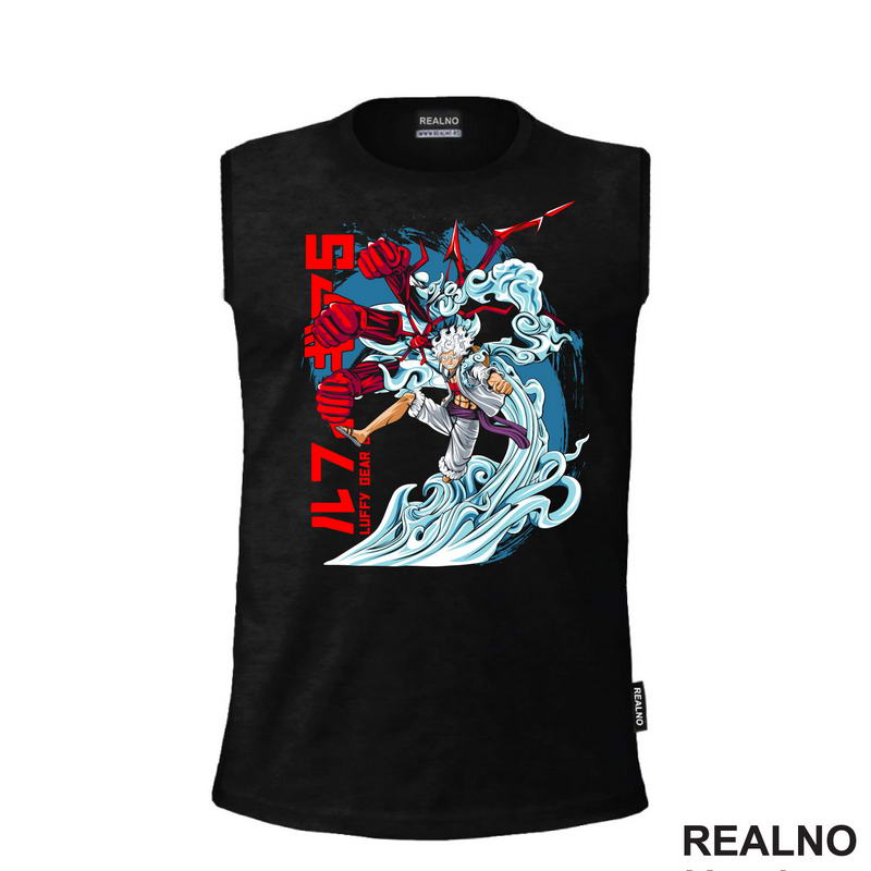 Luffy Gear Fifth Waves - One Piece