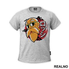 Master Roshi Red Circle - Goku - Dragon Ball