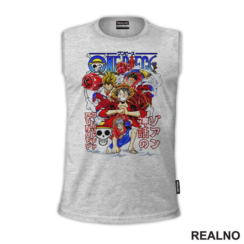 Luffy - Transformations - One Piece