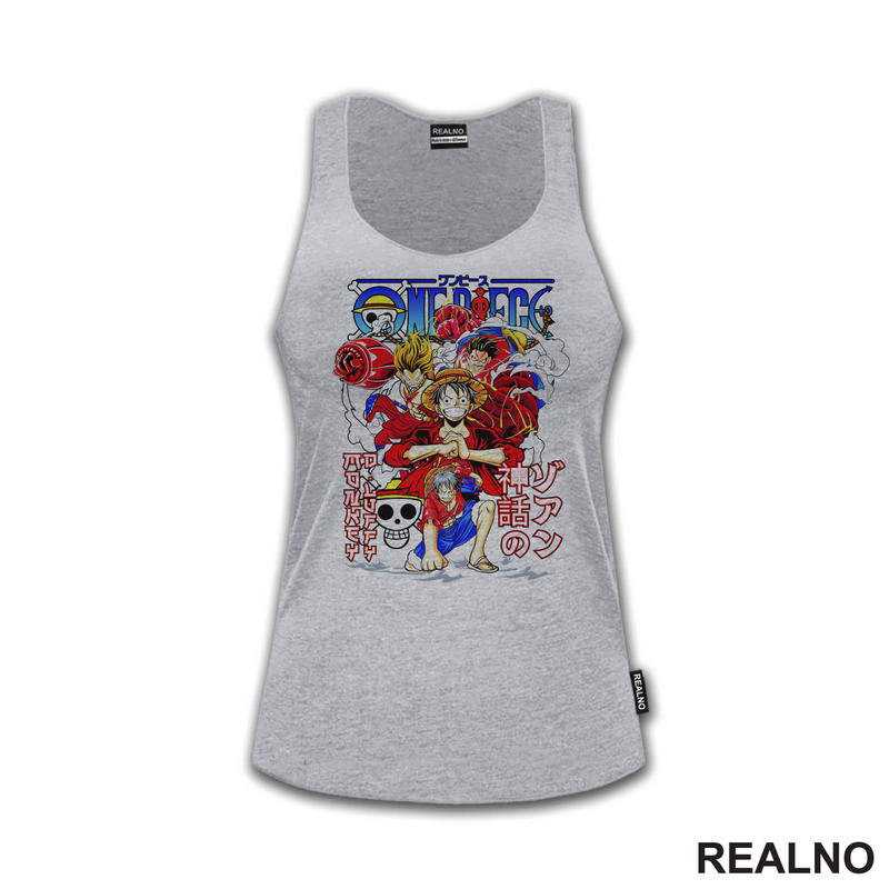 Luffy - Transformations - One Piece