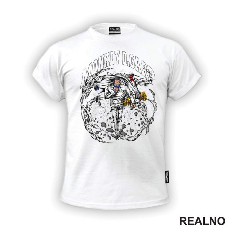 Monkey D. Garp - White - One Piece