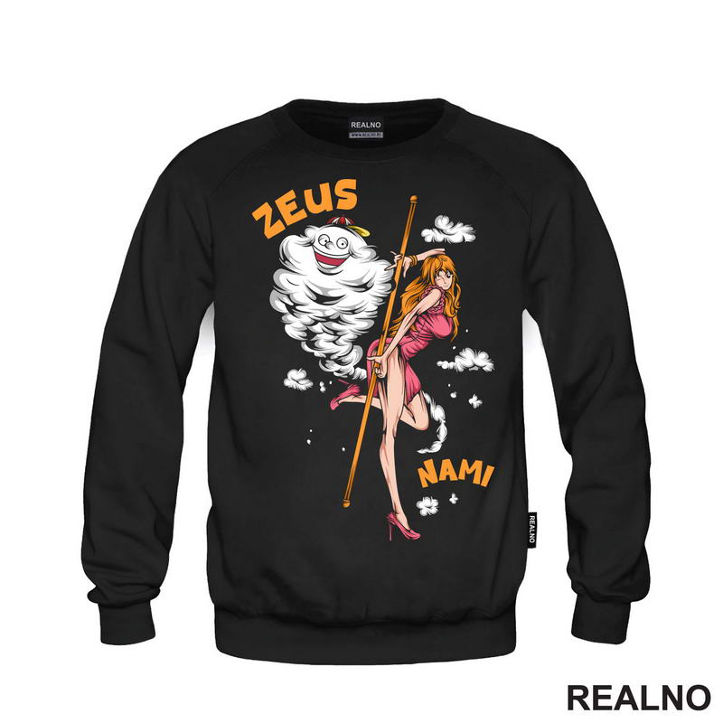 Nami And Zeus - One Piece