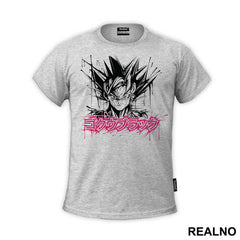 Goku Black Pink Text - Dragon Ball