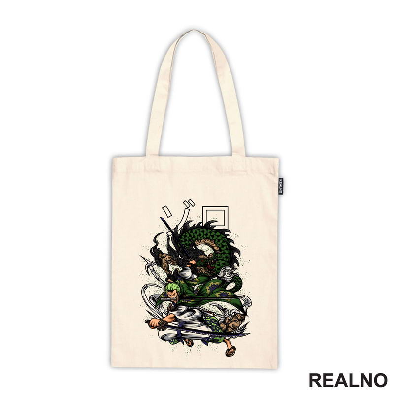 Roronoa Zoro And Green Dragon - One Piece