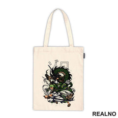 Roronoa Zoro And Green Dragon - One Piece